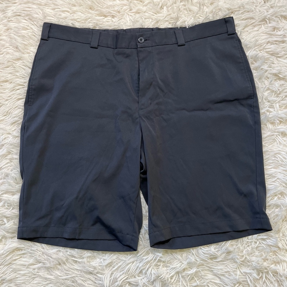 G18 Slazenger Men's Dark Gray Flat Front Shorts